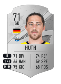 Jannik Huth Rare 71 OVR