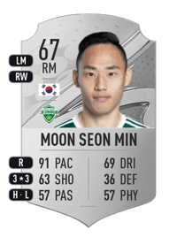 Moon Seon Min Rare 67 OVR