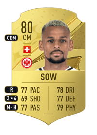 Djibril Sow Rare 80 OVR