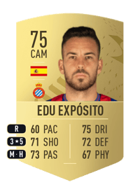 Edu Expósito Common 75 OVR