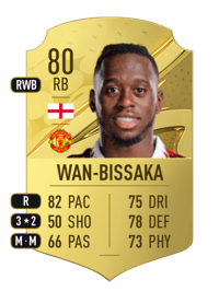 Aaron Wan-Bissaka Rare 80 OVR