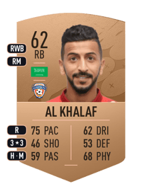 Osama Al Khalaf Common 62 OVR