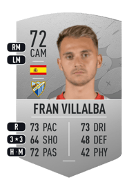 Fran Villalba Common 72 OVR