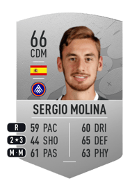 Sergio Molina Common 66 OVR