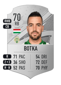 Endre Botka Rare 70 OVR