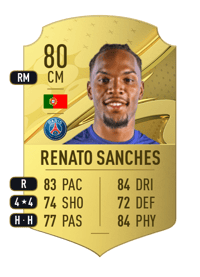 Renato Sanches Rare 80 OVR