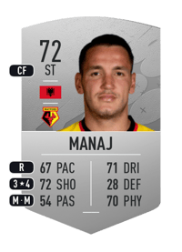 Rey Manaj Common 72 OVR