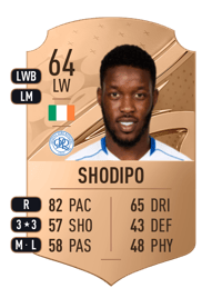 Olamide Shodipo Rare 64 OVR
