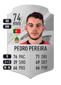 Pedro Pereira Rare 74 OVR
