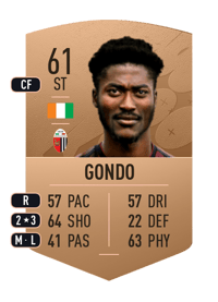 Cedric Diomandè Gondo Common 61 OVR