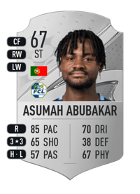 Asumah Abubakar Rare 67 OVR