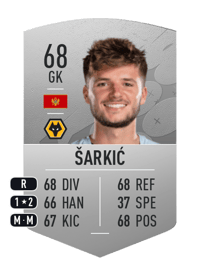 Matija Šarkić Common 68 OVR