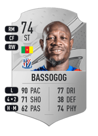Christian Bassogog Rare 74 OVR
