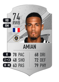 Kelvin Amian Rare 74 OVR