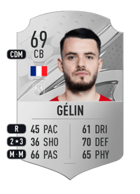 Jérémy Gélin Rare 69 OVR