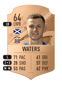 Calum Waters Rare 64 OVR