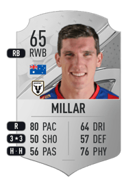 Matt Millar Rare 65 OVR