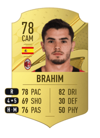 Brahim Rare 78 OVR