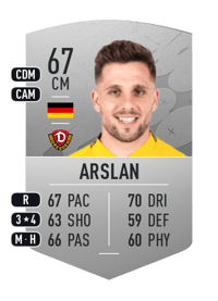 Ahmet Arslan Common 67 OVR