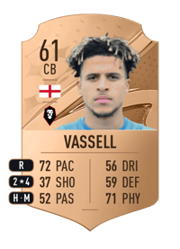 Theo Vassell Rare 61 OVR