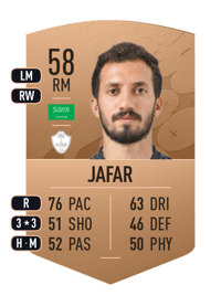 Abdulwahab Jafar Common 58 OVR