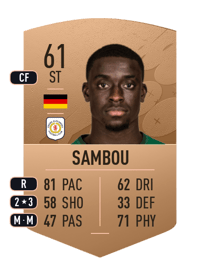 Bassala Sambou Common 61 OVR