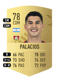 Exequiel Palacios Common 78 OVR
