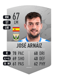 José Arnáiz Common 67 OVR