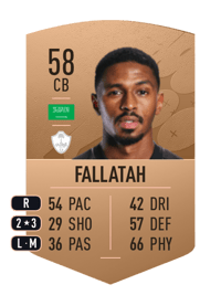 Abdulmohsen Fallatah Common 58 OVR