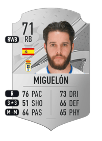 Miguelón Rare 71 OVR