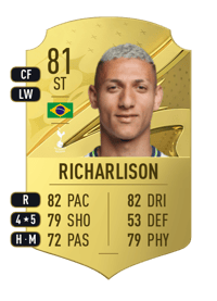 Richarlison Rare 81 OVR
