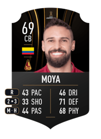José Moya CONMEBOL LIBERTADORES 69 OVR