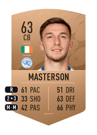 Conor Masterson Common 63 OVR