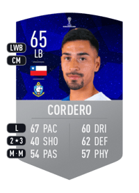 Salvador Cordero CONMEBOL SUDAMERICANA 65 OVR