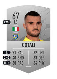 Matteo Cotali Common 67 OVR