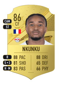 Christopher Nkunku Rare 86 OVR