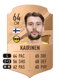 Kaan Kairinen Rare 64 OVR
