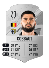 Elias Cobbaut Rare 71 OVR