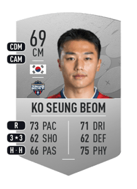 Ko Seung Beom Common 69 OVR