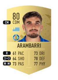 Mauro Arambarri Common 80 OVR