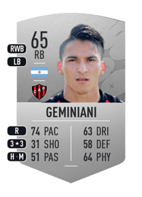 Lautaro Geminiani Common 65 OVR