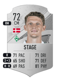 Jens Stage Rare 72 OVR