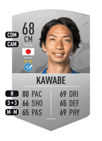 Hayao Kawabe Common 68 OVR