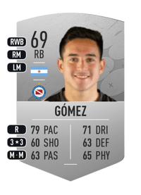 Luciano Gómez Common 69 OVR