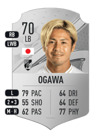 Ryoya Ogawa Rare 70 OVR