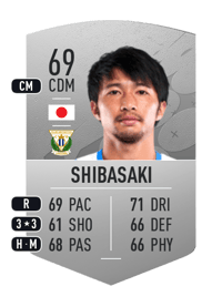 Gaku Shibasaki Common 69 OVR