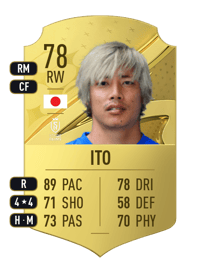 Junya Ito Rare 78 OVR