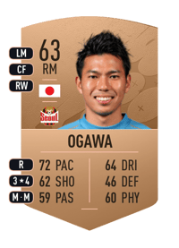 Keijiro Ogawa Common 63 OVR