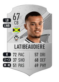 Joel Latibeaudiere Rare 67 OVR