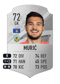 Arijanet Murić Rare 72 OVR